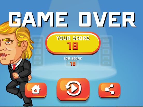 تصاویر Trump Jump -Mr. President Game iPad 