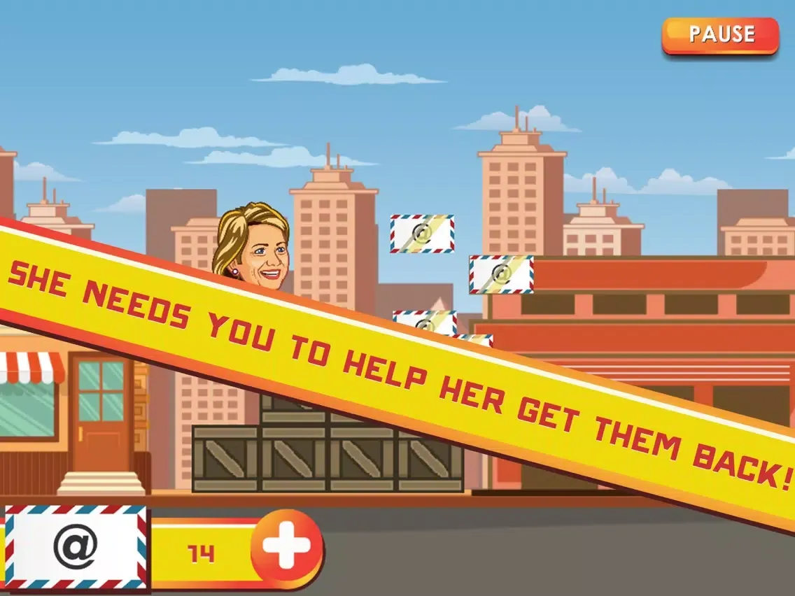 Hillary Hop - Hillary Needs Your Help! iPad  Screenshots