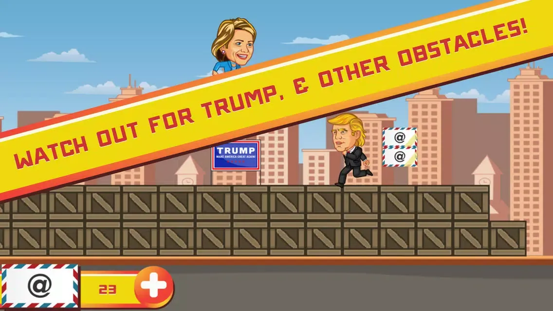 Hillary Hop - Hillary Needs Your Help! Screenshots