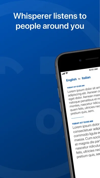 Capturas de pantalla de Multilingual Whisperer