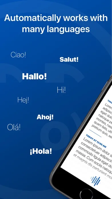 Capturas de pantalla de Multilingual Whisperer