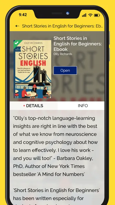 Foreign Language Graded Reader Screenshots