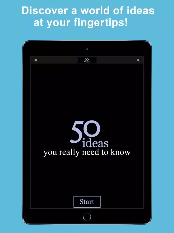 Capturas de pantalla de 50 Ideas You Really Need to Know iPad 