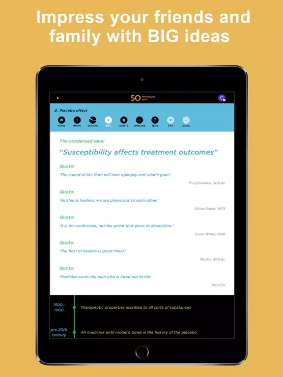 Capturas de pantalla de 50 Ideas You Really Need to Know iPad 