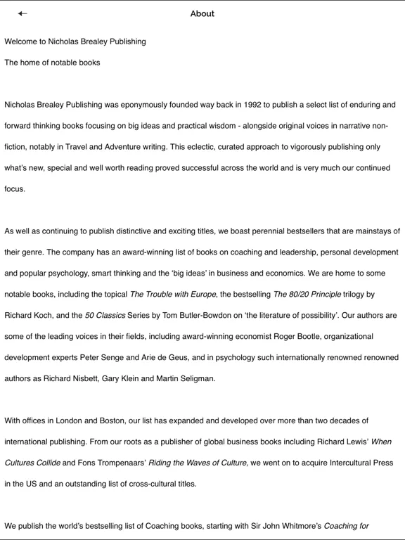 NB Library iPad 应用截图