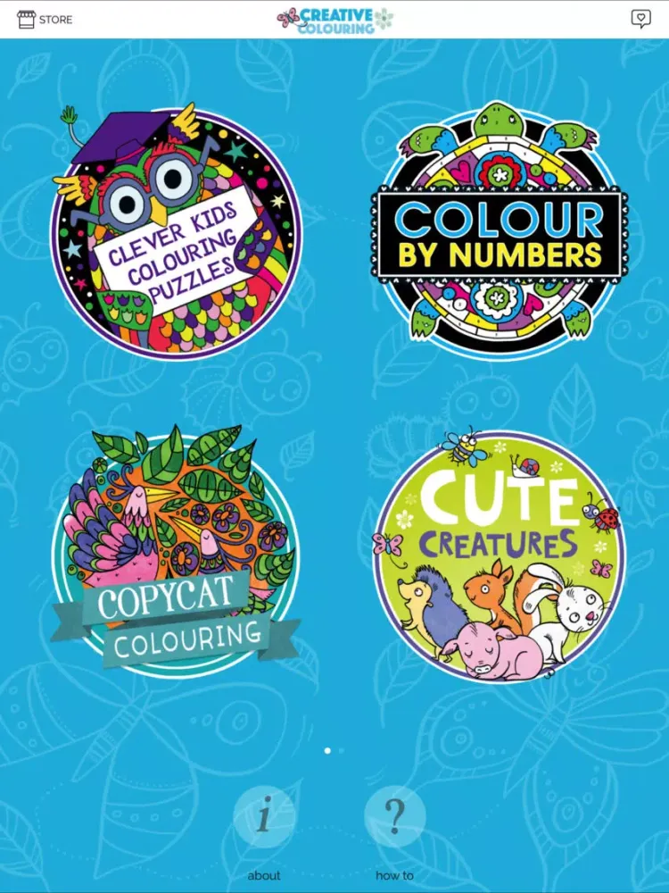تصاویر Creative Colouring: A Colouring App for Kids iPad