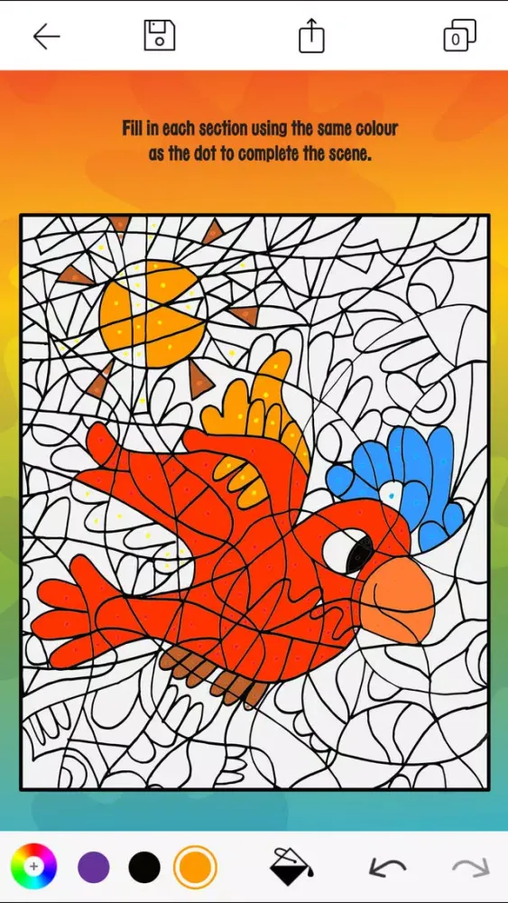 تصاویر Creative Colouring: A Colouring App for Kids