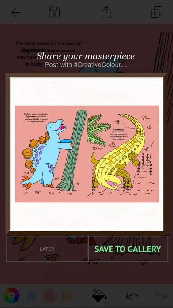 تصاویر Creative Colouring: A Colouring App for Kids