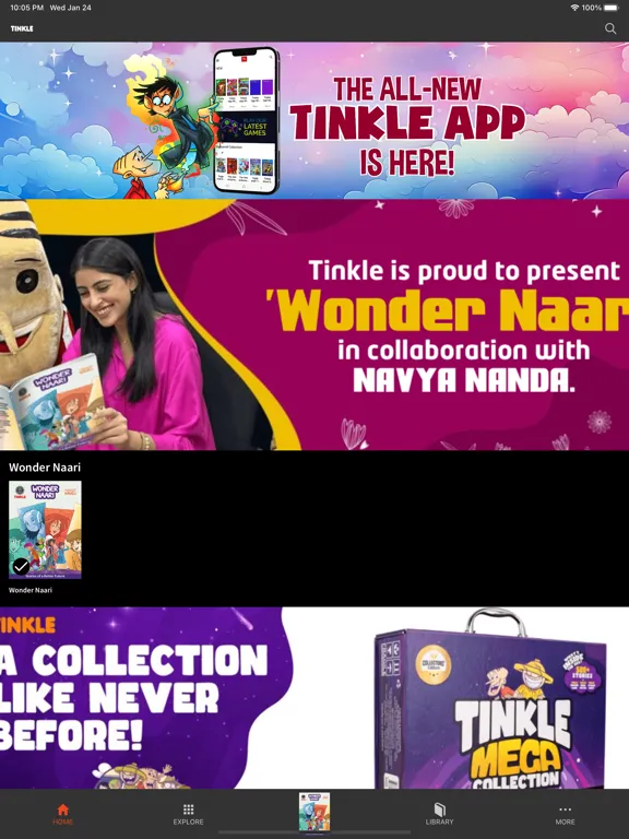 Tinkle Comics iPad স্ক্রিনশট