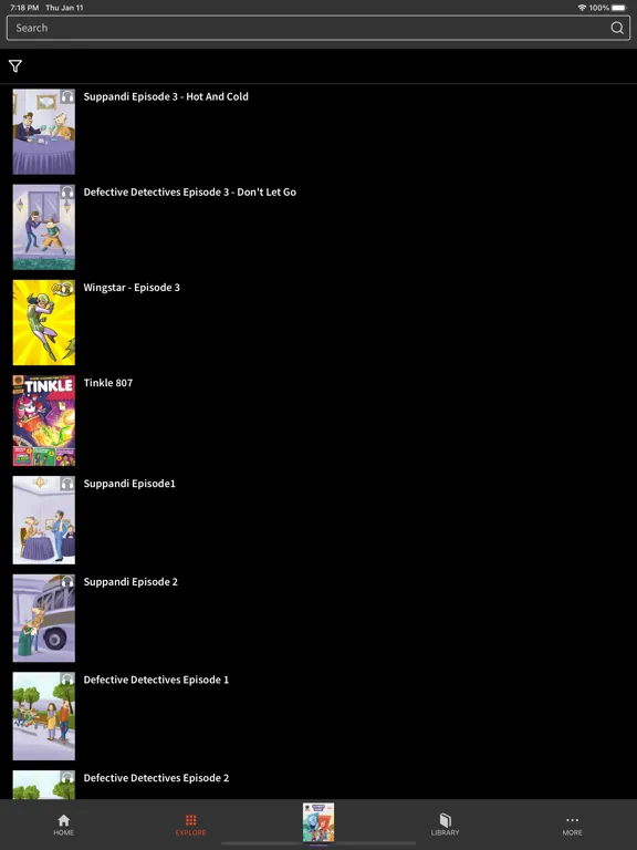 Tinkle Comics iPad স্ক্রিনশট