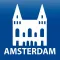 Amsterdam travel map guide