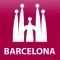 Barcelona travel map guide