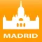 Madrid travel map guide 2018