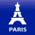 Paris travel map guide 2018