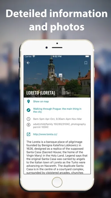 Captures d'écran de Praha travel map guide 2020