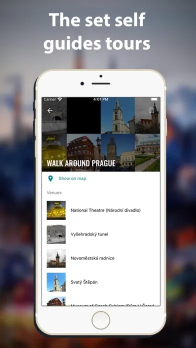 Captures d'écran de Praha travel map guide 2020
