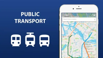 ภาพหน้าจอของ City Transport Map Amsterdam