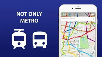 Capturas de tela do Public transport map Madrid