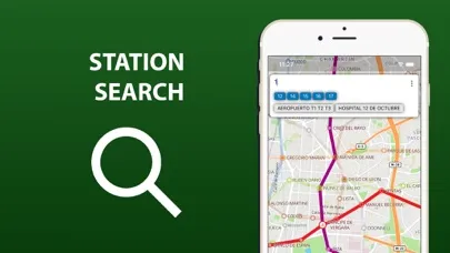 Capturas de tela do Public transport map Madrid