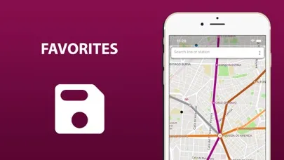 Capturas de tela do Public transport map Madrid