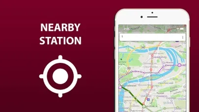 Public transport map Prague Screenshots