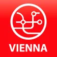 Public transport map Vienna