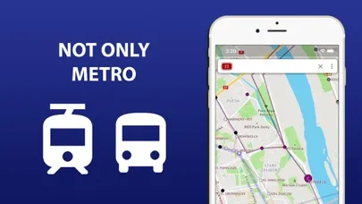Capturas de pantalla de Public transport map Warsaw