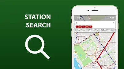 Capturas de pantalla de Public transport map Warsaw