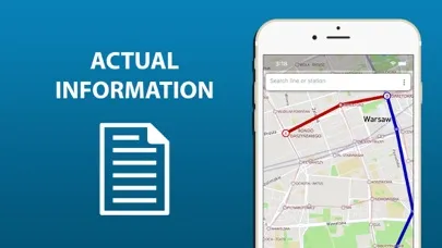 Capturas de pantalla de Public transport map Warsaw