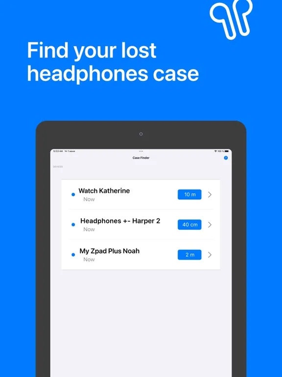Скриншоты Find My Headphones Quickly iPad 