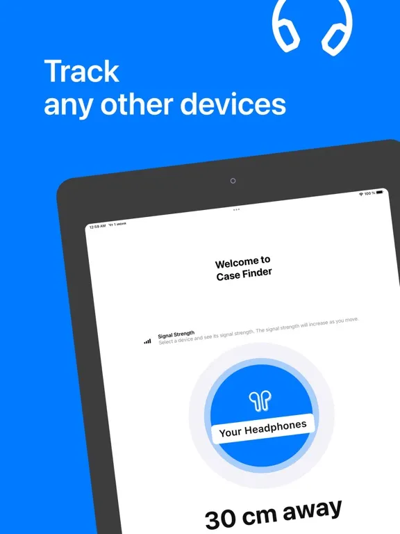 Скриншоты Find My Headphones Quickly iPad 