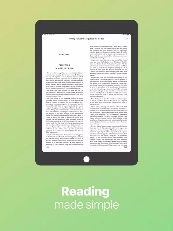 EPUB Reader - Ebook Reader iPad 應用截圖