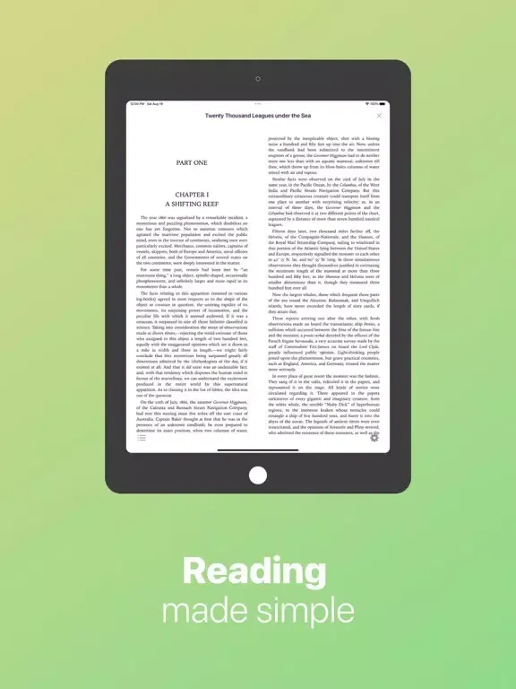 EPUB Reader - Ebook Reader iPad  स्क्रीनशॉट