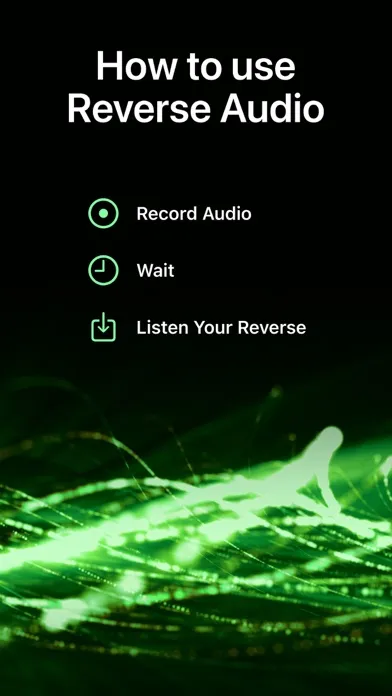 Reverse audio - Reverse voice Screenshots