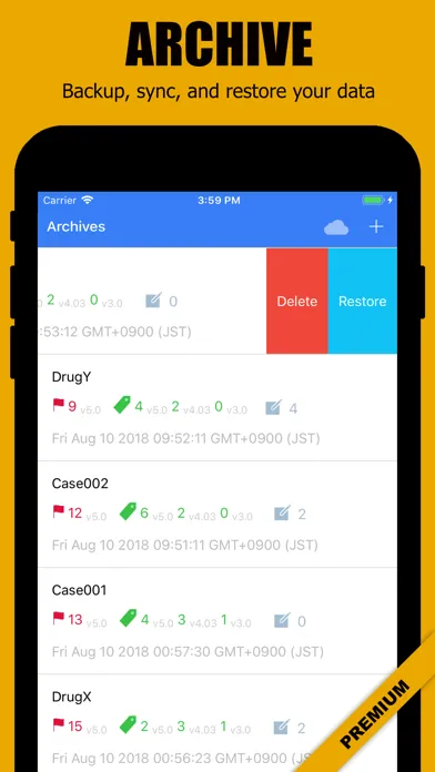 ภาพหน้าจอของ CTCAE plus
