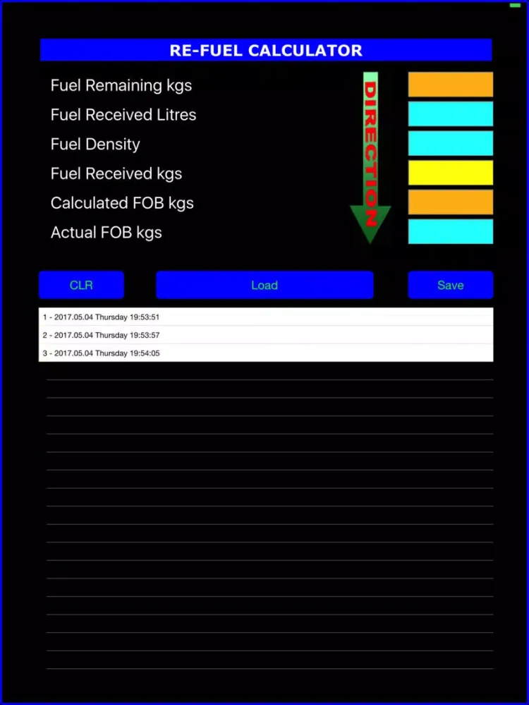 ReFuelCalc iPad 应用截图