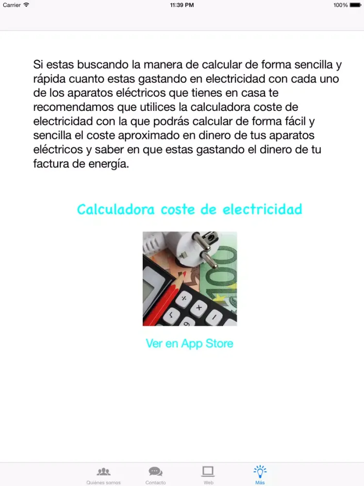Screenshot di Tu electricista iPad 