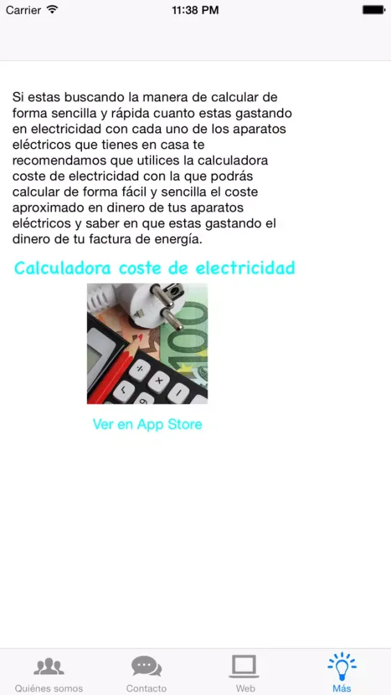Screenshot di Tu electricista