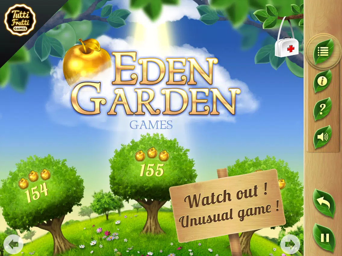 Captures d'écran de Eden Garden Games iPad 