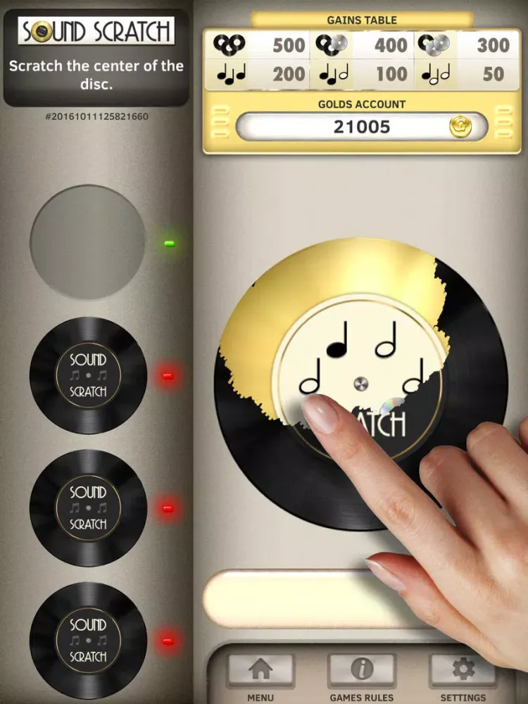 Zrzuty ekranu Sound Scratch iPad 