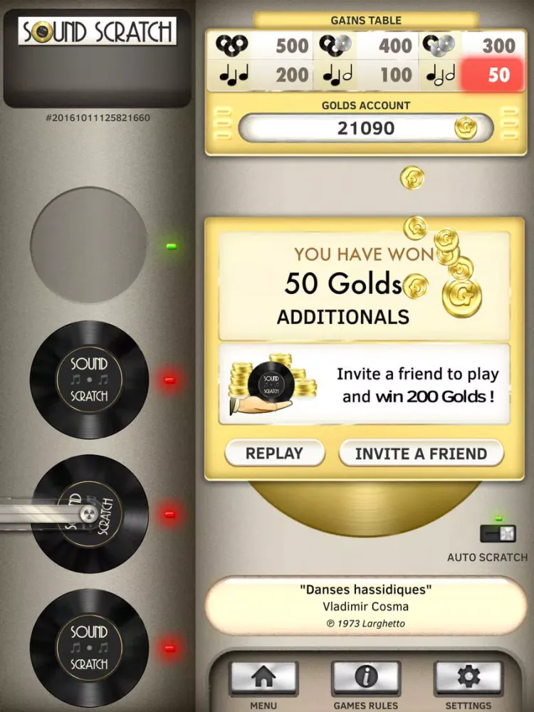 Zrzuty ekranu Sound Scratch iPad 