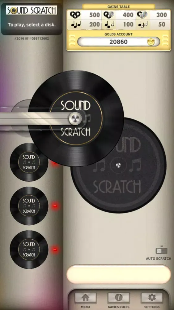 Zrzuty ekranu Sound Scratch