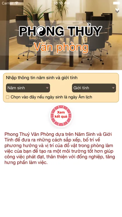 Tangkapan layar Phong Thuy Van Phong