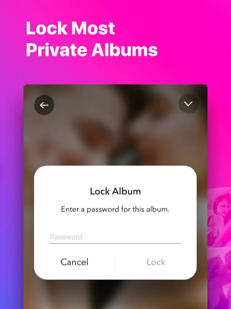 Capturas de pantalla de Photo Safe Vault - Private Pic iPad 