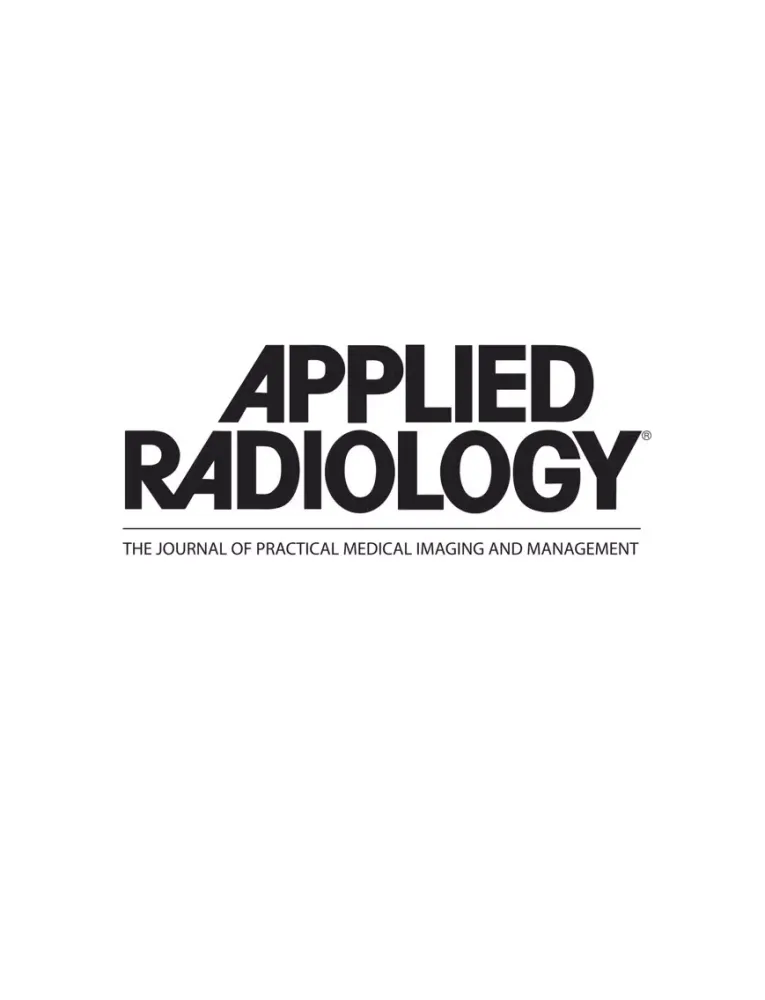 Screenshot di Applied Radiology iPad 