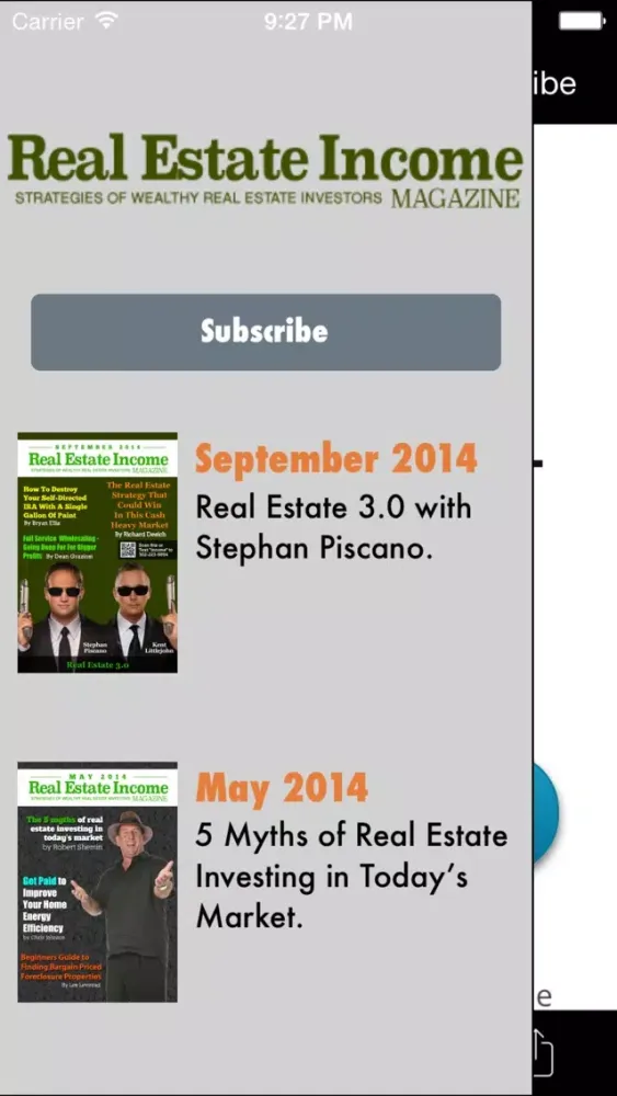 Capturas de pantalla de Real Estate Income Magazine - Investment Strategies - Investing in Home & Commercial Properties - Buying and Selling Property