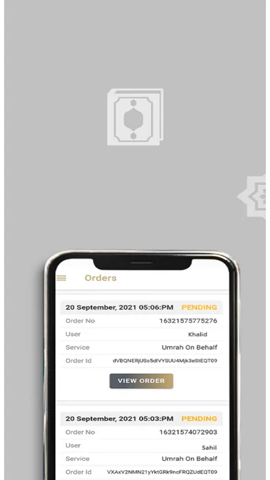 Captures d'écran de Umrah Online Provider