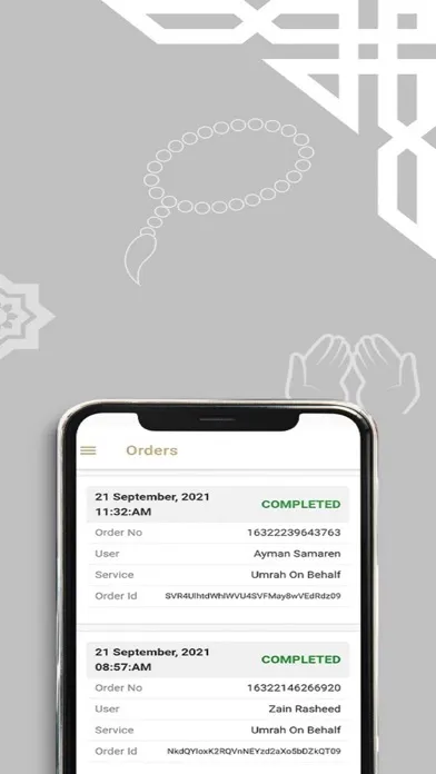 Captures d'écran de Umrah Online Provider