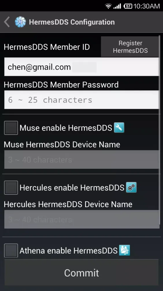 Capturas de pantalla de IOT Tools