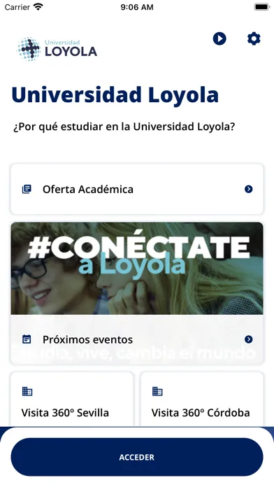 Universidad Loyola Screenshots